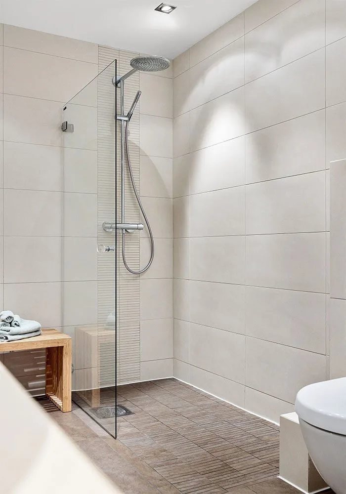 how to install shower screen